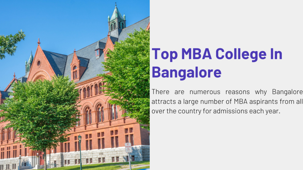 Top MBA College In Bangalore